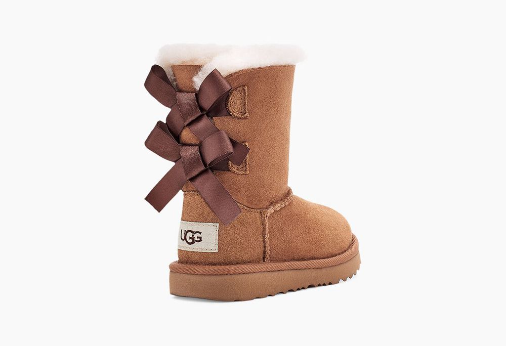 Ugg Boot Big Kids - Ugg Bailey Bow Ii Brown - 480HNUPRL